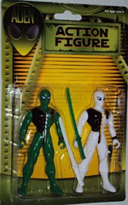 "NINJA" ALIEN ACTION FIGURES 