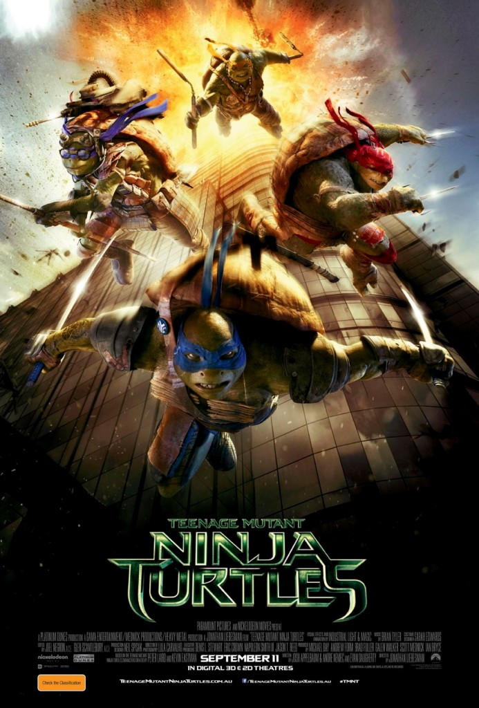 Turtles Movie in Oz. 