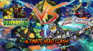 TMNT - POWER RANGERS CLASH game