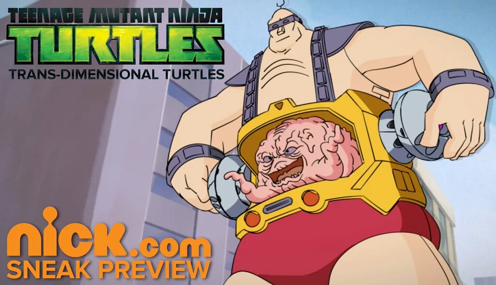 TRANS DIMENSIONAL Turtles KRANG PEEK